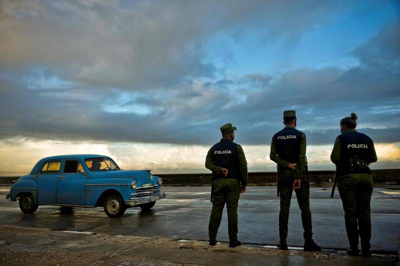 Cuba was listed as a country completely unaffected by terrorism in the 2020 Global Terrorism Index. It was listed as 135 along with 28 other countries. Yamil Lage / AFP