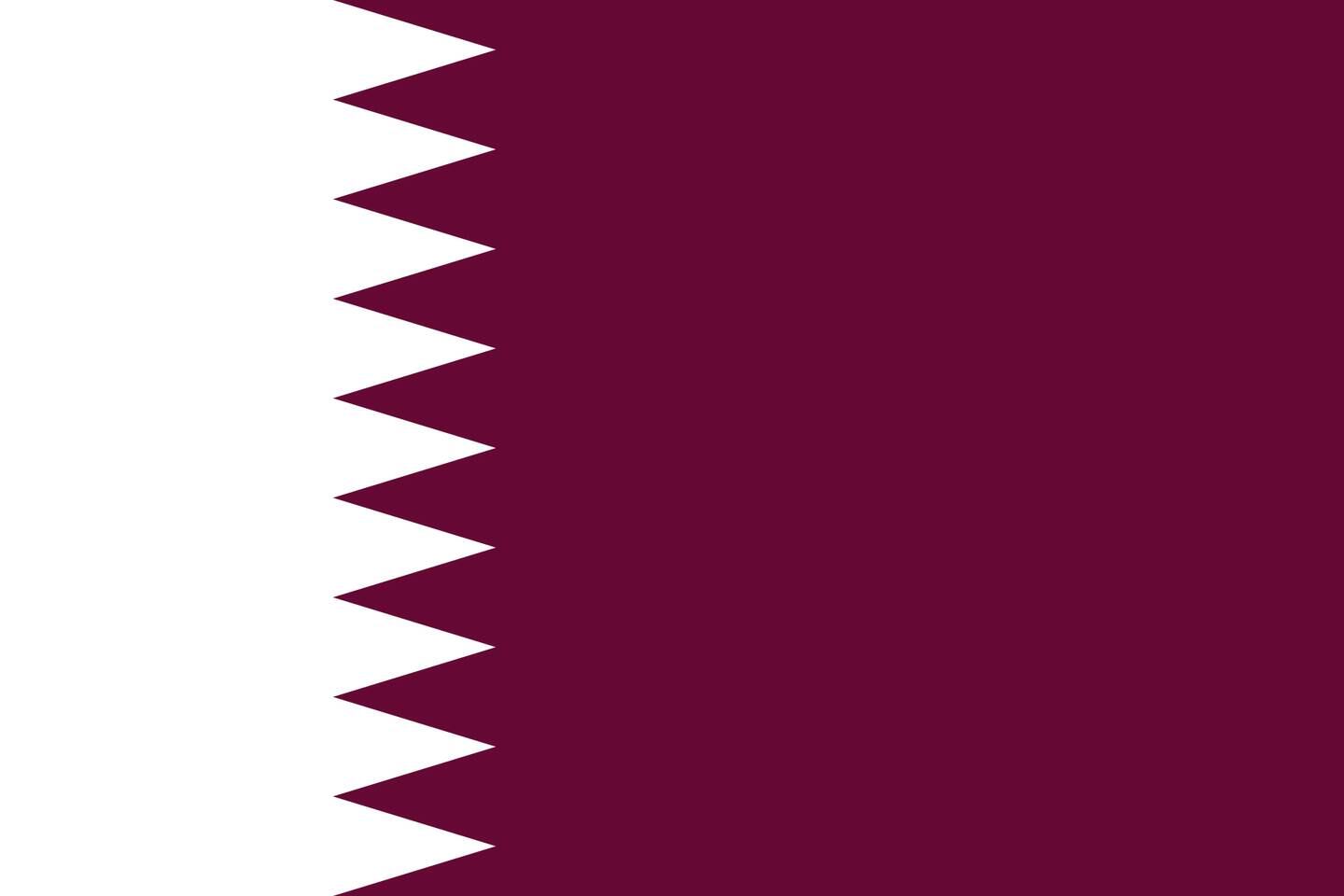 Qatar flag.Getty 
