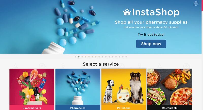 InstaShop is a go-to for goods ranging from groceries to pet products.