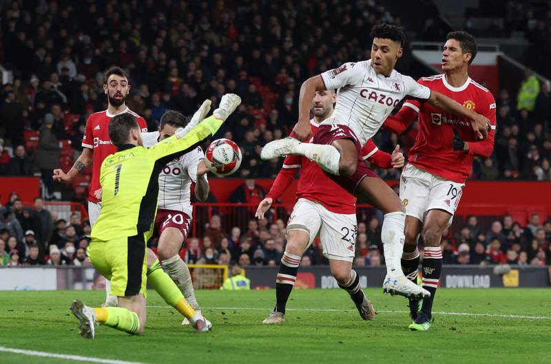 Ollie Watkins 8 – A very lively performance from the forward who looked dangerous all night. He came close twice in the first half and was unlucky to be denied by the crossbar after 30 minutes. Reuters