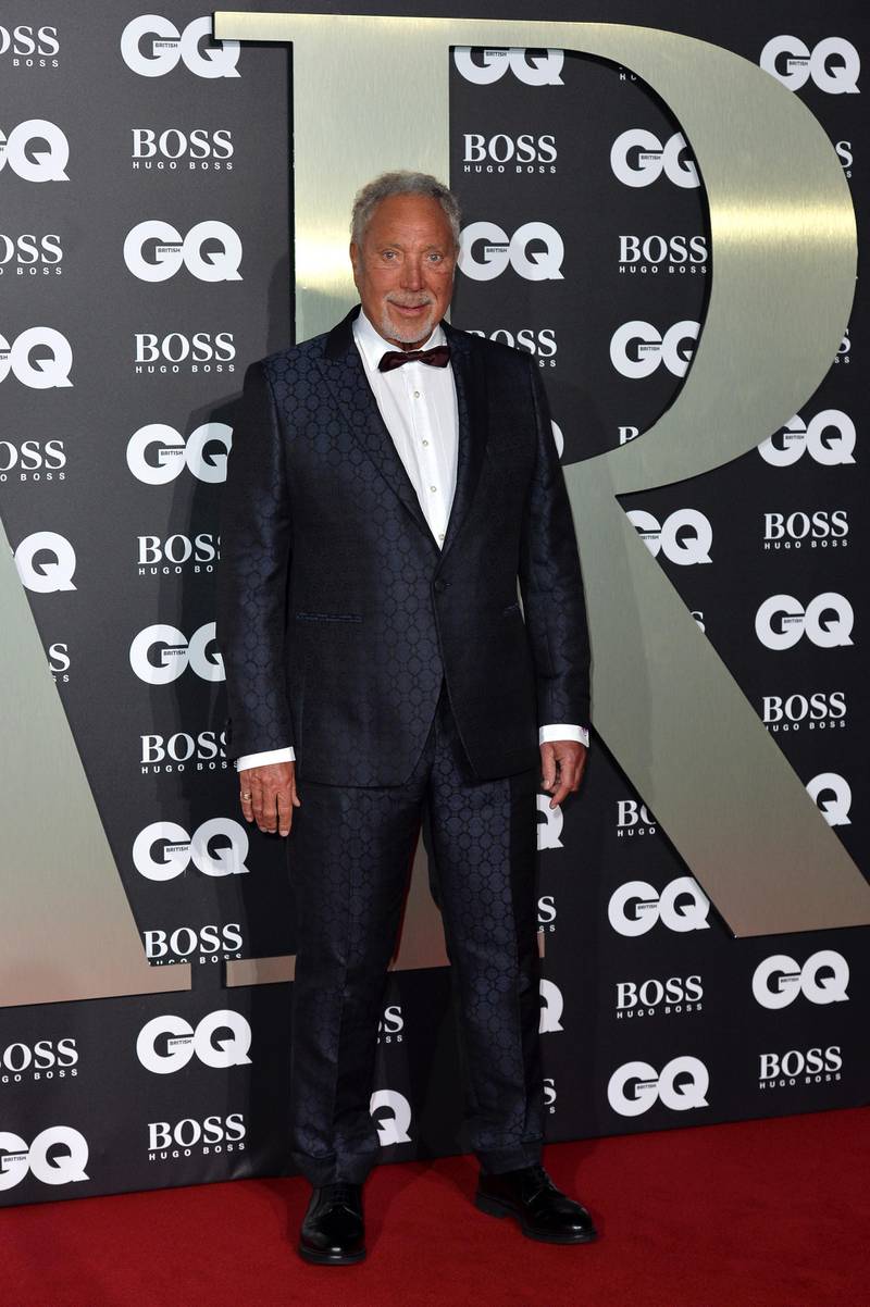 Sir Tom Jones attends the GQ Men Of The Year Awards 2019 at London's Tate Modern on September 3, 2019. Getty Images