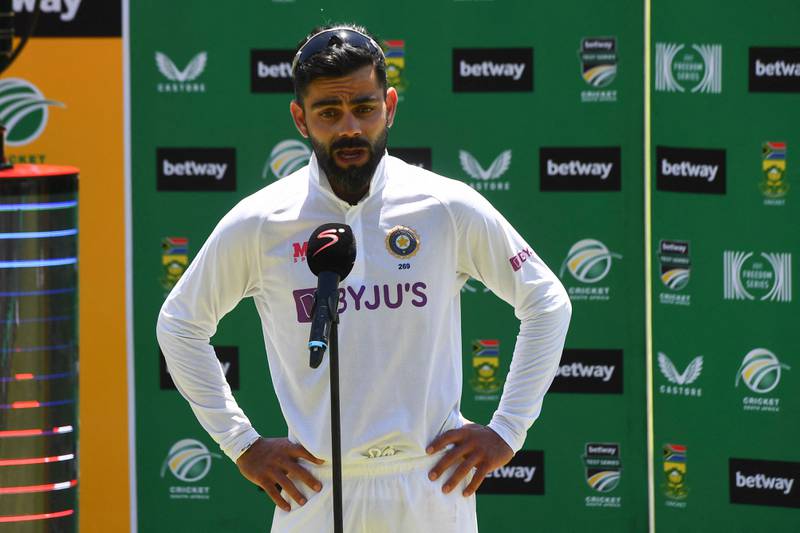 Virat Kohli announced on January 15, 2022, he was stepping down as Test captain, a day after his side lost a three-match series to South Africa. AFP