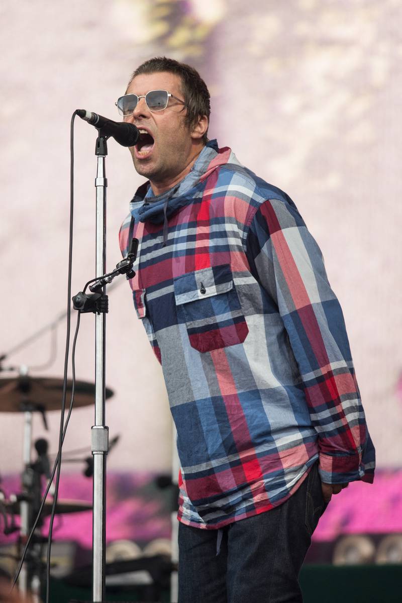 British singer Liam Gallagher will release a new album and play his biggest UK shows in 2022. AFP