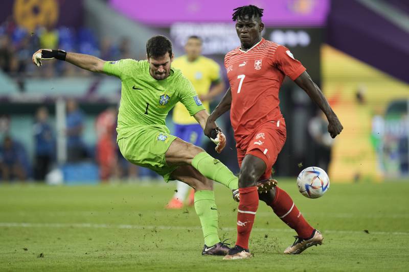 Breel Embolo 5: Forward, who scored the winner against Cameroon last time out, never got sniff of goal although feeding on meagerest of scraps in terms of service. Blocked an Alisson clearance in second half but Swiss couldn’t capitalise. AP