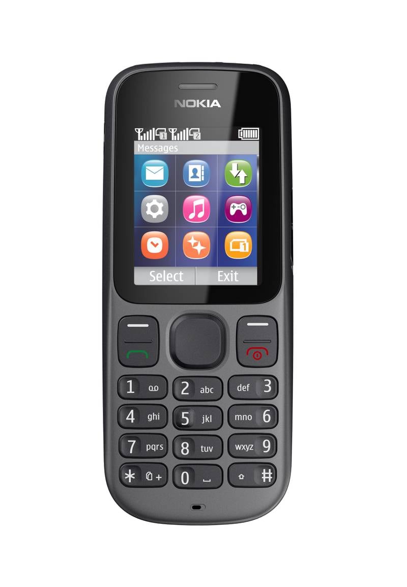 The Nokia 101 is the second most popular handset in the UAE market with a 3.6 per cent share. Courtesy: Nokia