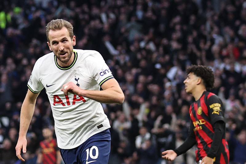 Harry Kane 7: Slotted home first-time finish after 15 minutes to break Jimmy Greaves’ all-time Spurs goals record and reach 200 Premier League goal barrier. Denied another after barging past Walker only for Ederson to block well. AFP