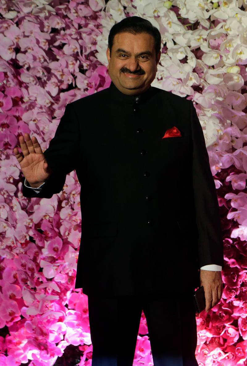 Chairman of Adani Group Gautam Adani. Photo: AP