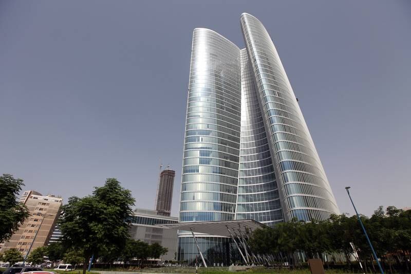 May 11, 2010 / Abu Dhabi / (Rich-Joseph Facun / The National) A stock photo of the Abu Dhabi Investment Authority building in Abu Dhabi, Tuesday, May 11, 2010. 