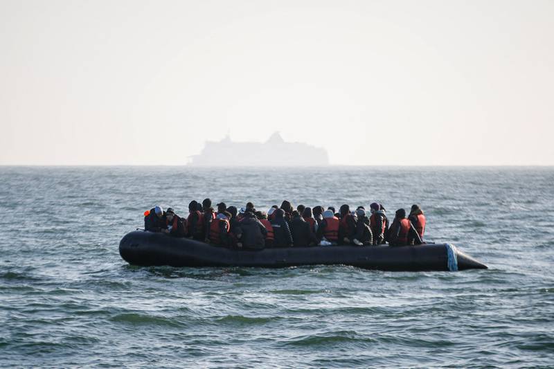 French authorities have charged nine men with manslaughter after 27 migrants drowned en route to the UK in November 2021. AFP