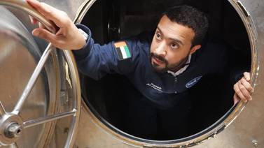 An image that illustrates this article Emirati astronaut reveals the arduous truth about life in an isolation bubble