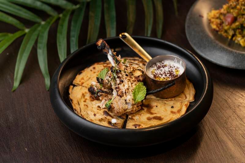 Lamb chops at Farzi, which is participating in Summer Restaurant Week. Photo: Farzi