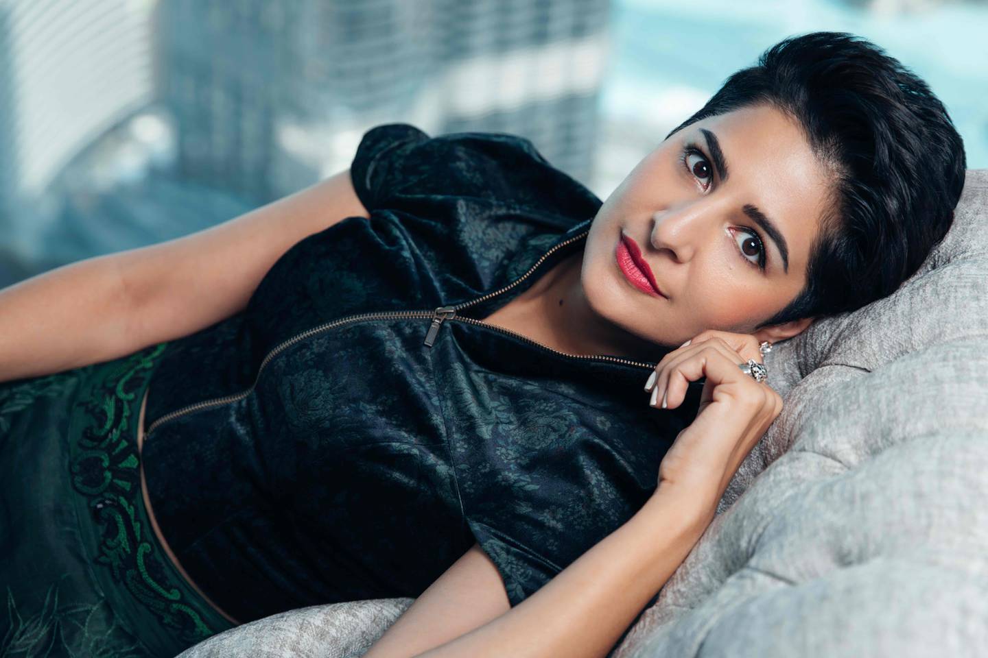 UAE resident and cancer survivor Anisha Oberoi launched Secret Skin to make clean beauty products more accessible to residents. Photo: Secret Skin