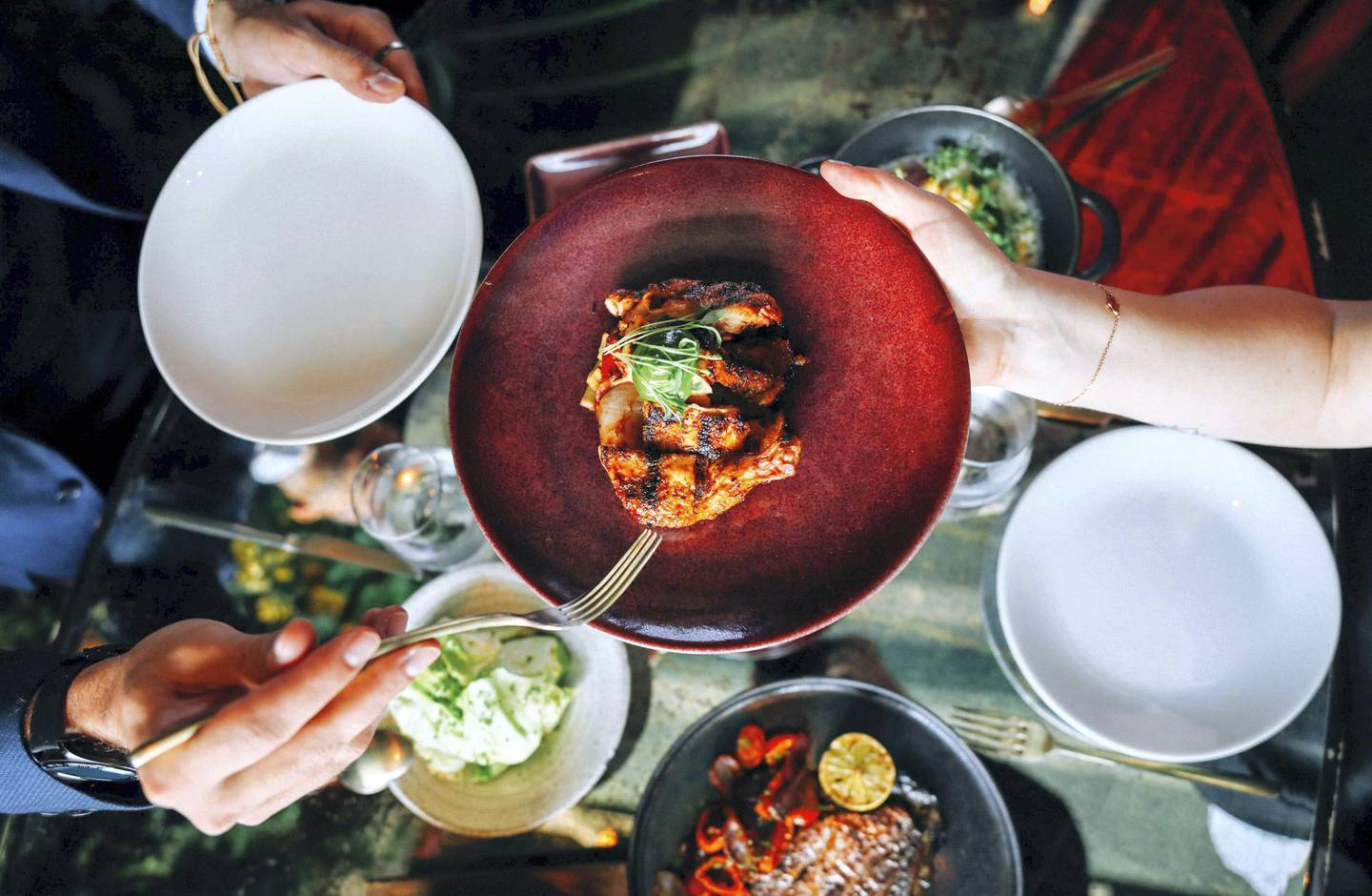 The iftar set menu from Coya Dubai is now available as a dine-in option. Courtesy Coya Dubai