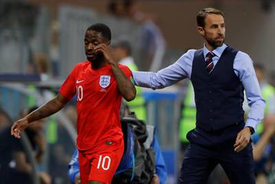 Raheem Sterling - 5: Nothing went right for him on another frustrating night in an England shirt. Lost possession too often, ran up too many blind alleys and his place will come under threat from Marcus Rashford for the Panama match. AP