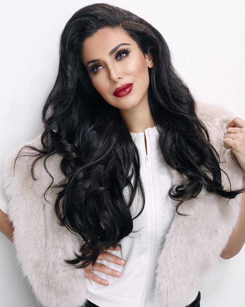 Iraqi-American Huda Kattan, a beauty blogger from Dubai, is third on the Forbes list of Beauty online influencers. Courtesy Huda Kattan.