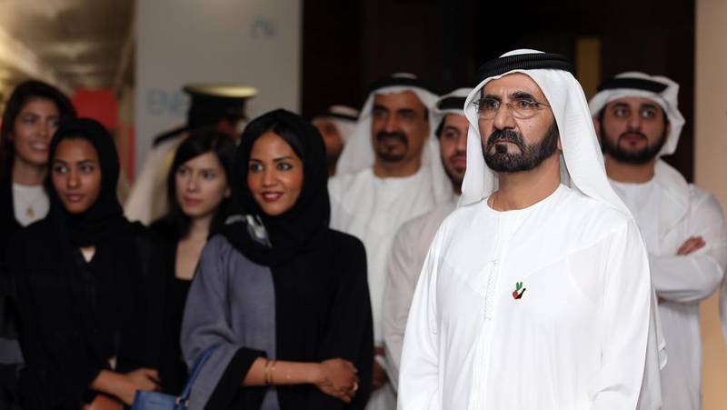 Sheikh Mohammed bin Rashid condemned the attacks on mosques in Christchurch.