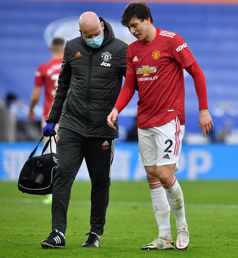 Victor Lindelof - 4: Struggled to settle at right-back with Aaron Wan Bissaka out injured. It’s one area United need cover. Played with a back injury this season, which looked to have been triggered again as he came off injured after 65 minutes. PA