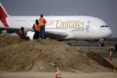 Emirates has ordered 142 Airbus A380s. AP Photo