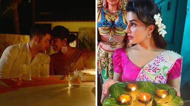 Nick Jonas and Priyanka Chopra celebrating in Cabo, Mexico; Jacqueline Fernandez in Trincomalee, Sri Lanka. Instagram 