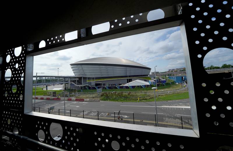 The SSE Hydro on the Scottish Event Campus in Glasgow, which will be one of the venues for the UN Climate Change Conference of the Parties - also known as COP26. PA Images via Getty Images