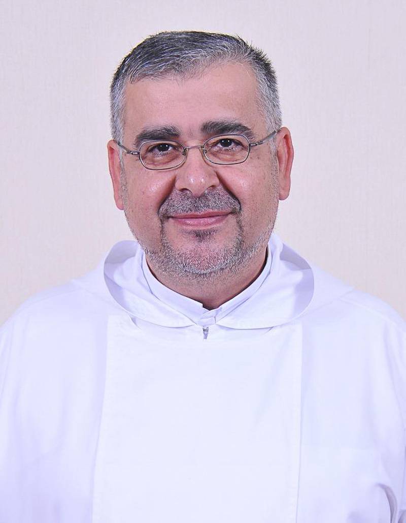 Father Youssef Sami Youssef, who died due to complications arising from Covid-19, served St, Michael's Church Sharjah. Courtesy: Facebook