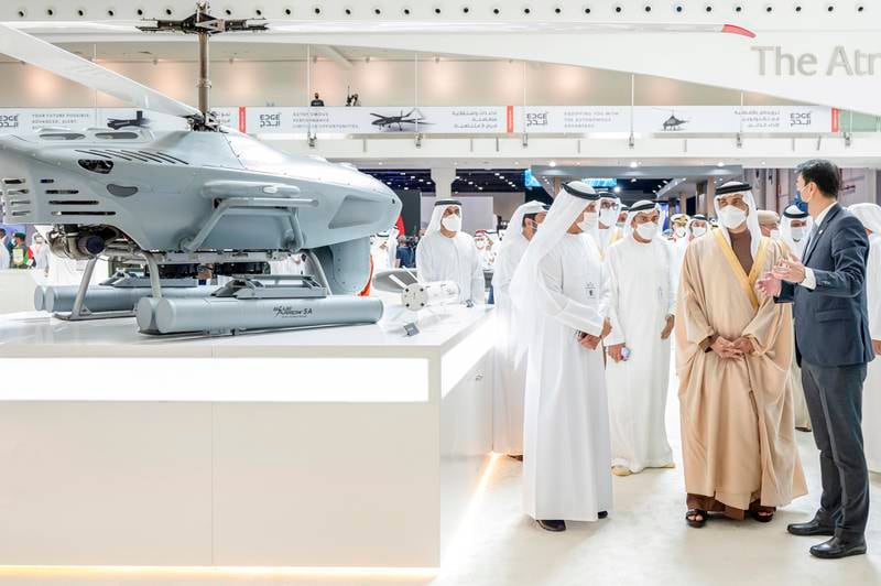 Sheikh Mansour bin Zayed, Deputy Prime Minister and Minister of Presidential Affairs opens Umex. All photos: Wam