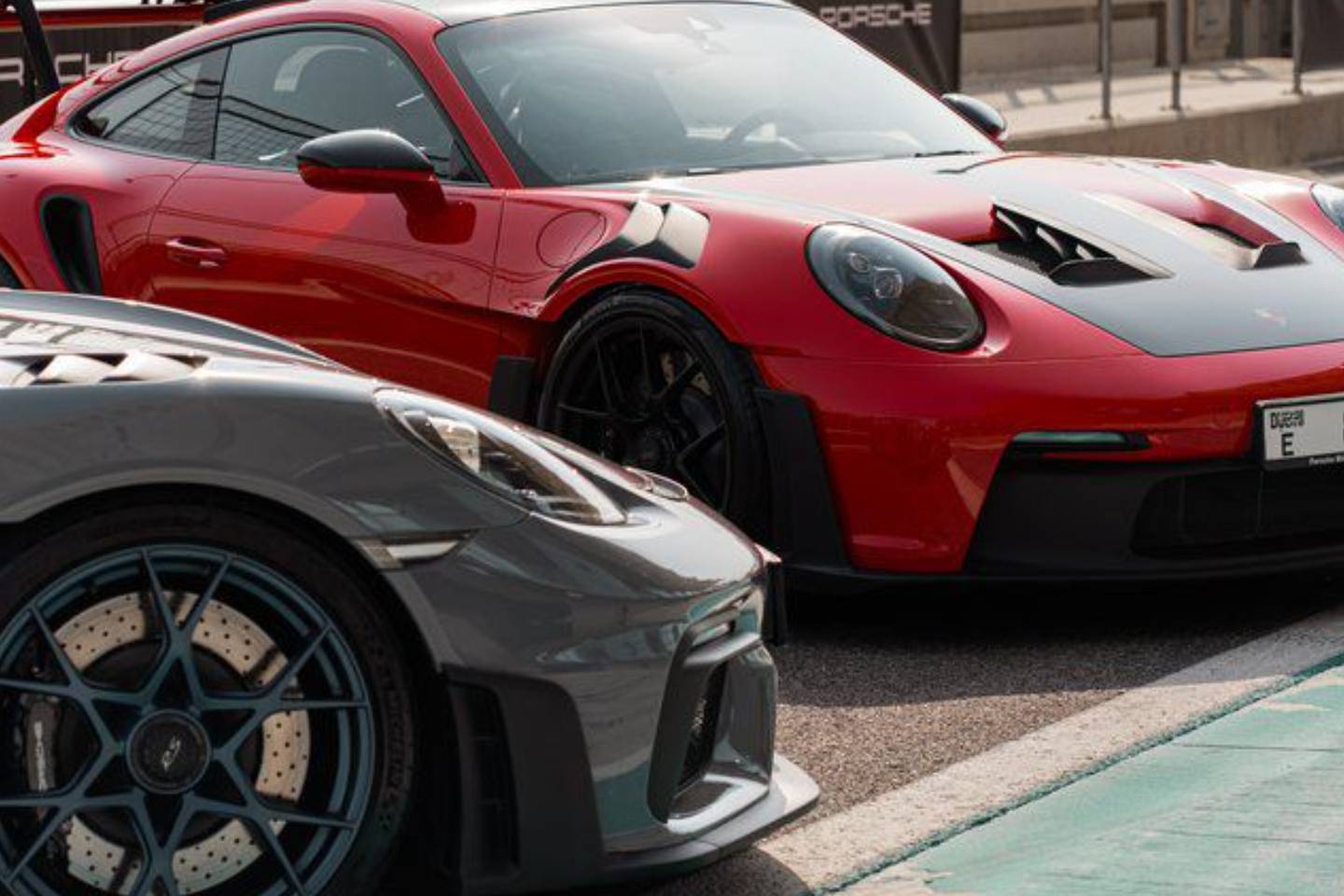 Porsche 911 GT3 RS and 718 GT4 RS make Middle East debut at Yas