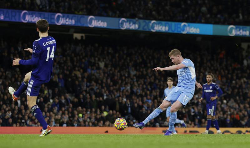 Kevin De Bruyne 9 -  Pulled the strings from the middle of the park and got himself a brace with a left-foot finish and a thunderous strike on his stronger side. Reuters