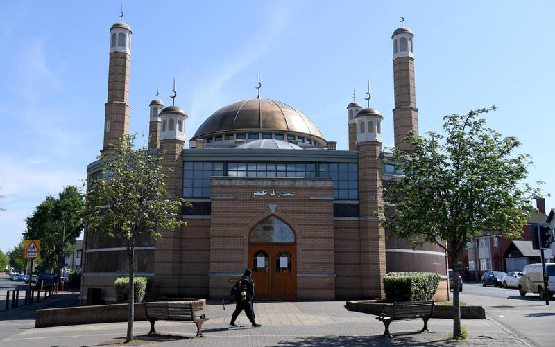 Masjid Umar Mosque during the first day of Ramadan on April 24, 2020 in Leicester, England. Getty