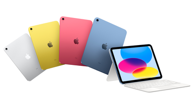 Apple has launched a completely redesigned version of its iPad that comes in four colours. All photos: Apple