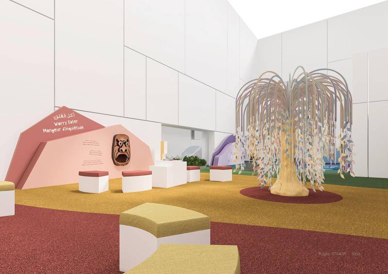 Louvre Abu Dhabi’s Children’s Museum new exhibition will run until 2023. Courtesy Louvre Abu Dhabi / Department of Culture and Tourism – Abu Dhabi
