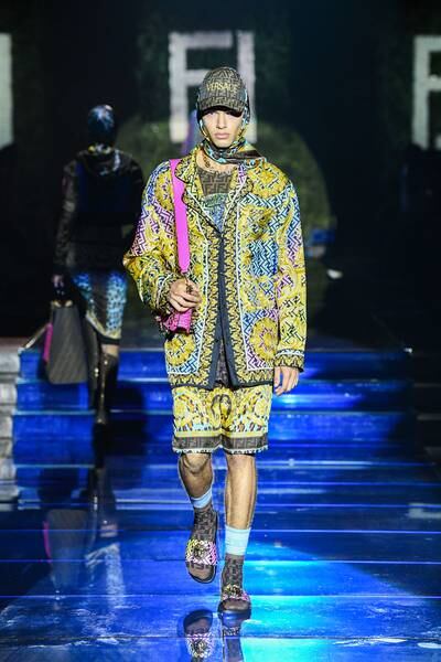 Fashion giants Fendi and Versace team up in a show of Italian solidarity