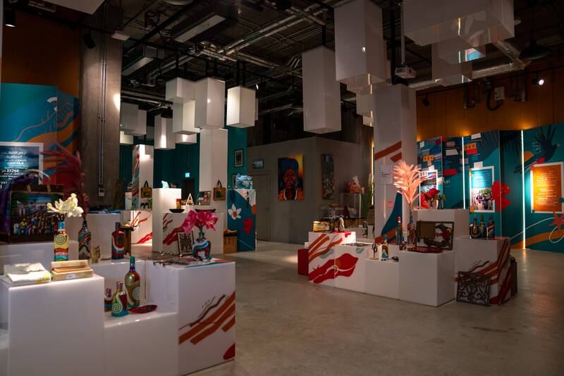 Inside the Haiti Pavilion. Miaad Mahdi / Expo 2020 Dubai
