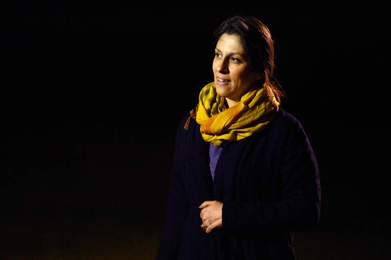Ms Zaghari-Ratcliffe was arrested in Tehran in April 2016 as she prepared to fly back to the UK, having taken her daughter Gabriella to see relatives. AFP