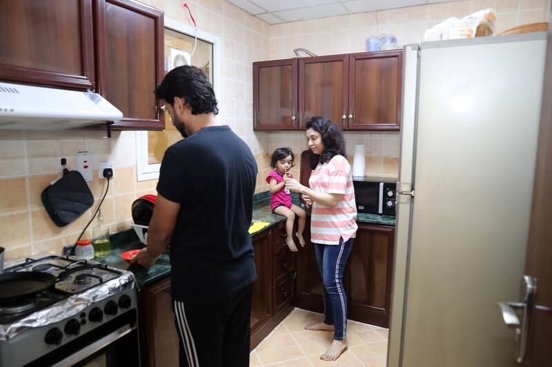 The family live in the Muhaisnah area of Dubai.  
