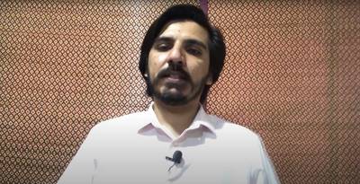 A screenshot of a video showing Pakistani journalist Asad Ali Toor posted on his YouTube channel. Asad Ali Toor / YouTube