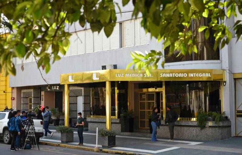 Nine people infected with bilateral pneumonia of unknown origin have been treated at Luz Medica hospital in Tucuman, Argentina. AFP