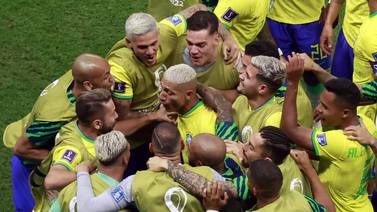 An image that illustrates this article Richarlison the inspiration as Brazil waltz past Serbia in their World Cup opener