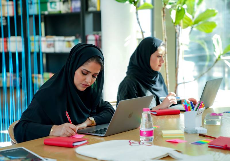 A new report says 25,000 female Emirati entrepreneurs owned 50,000 businesses valued at Dh60 billion last year. All photos: Nama Women Advancement