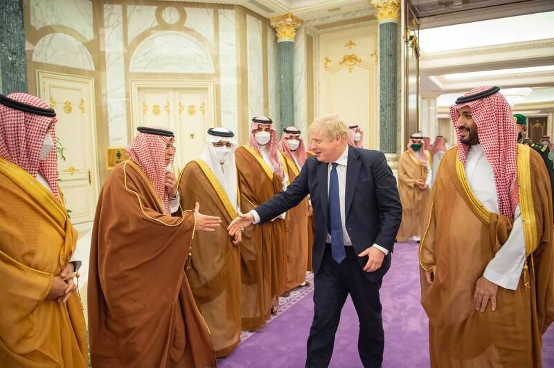 Boris Johnson's successor will take over negotiations with Gulf countries on trade. SPA