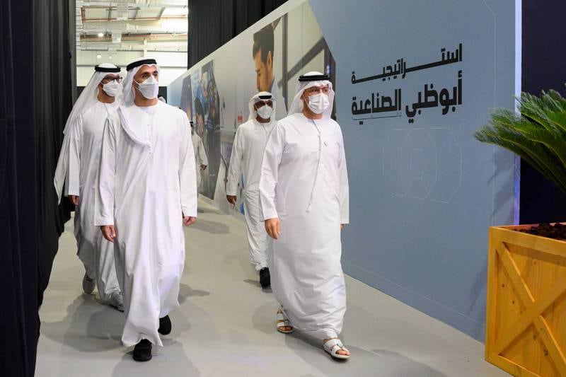 Sheikh Khaled bin Mohamed, member of the Abu Dhabi Executive Council and Chairman of the Abu Dhabi Executive Office, has launched the Abu Dhabi Industrial Strategy to strengthen the emirate’s position as the region’s most competitive industrial centre. All photos: Abu Dhabi Government Media Office