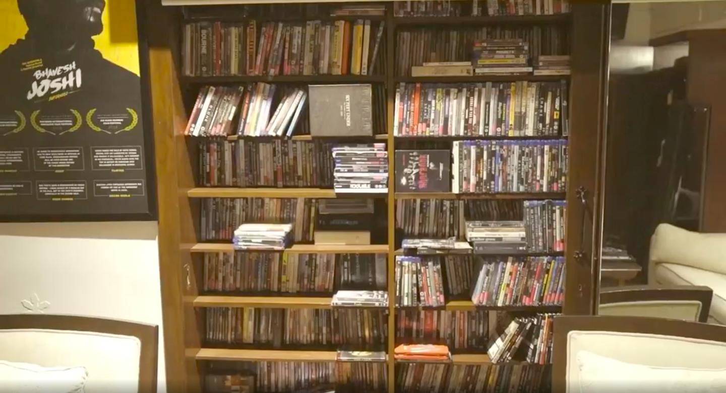 The family of Bollywood stars boast an enviable DVD collection. Instagram / rheakapoor