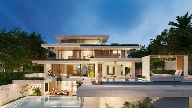 Elysian is being released in two phases. Phase 1 comprises a total of 33 villas, which includes eight Lagoonside, five Hilltop and 20 Park Lane Mansion properties.