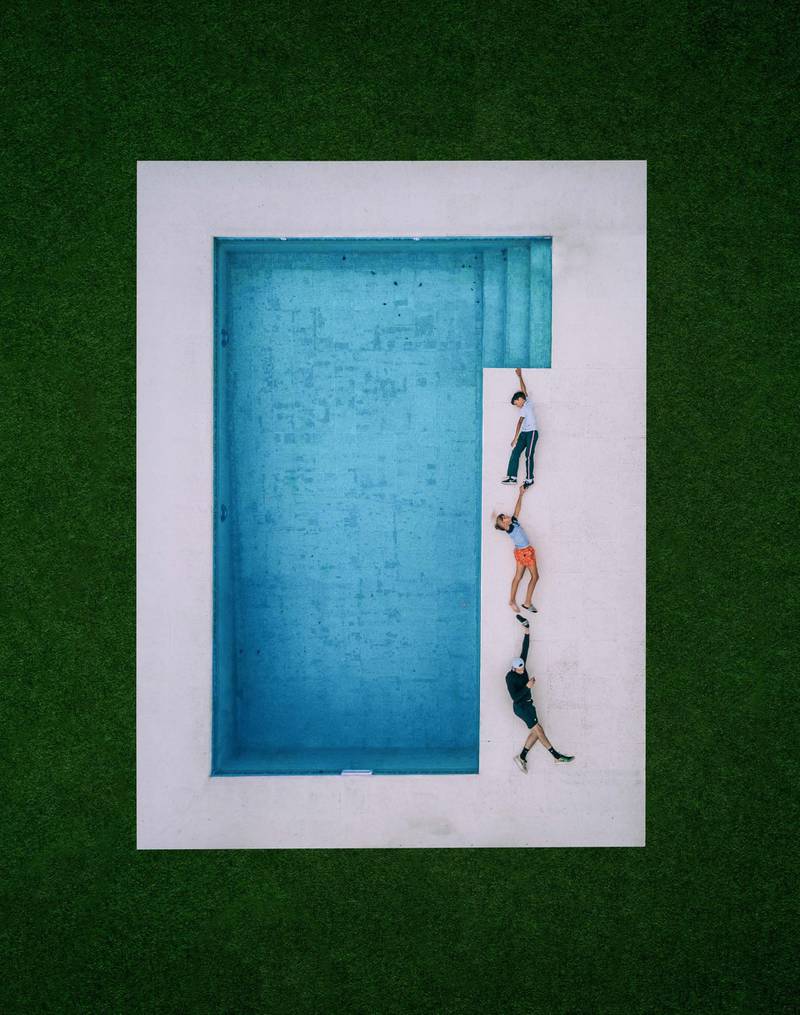 Hanging by the Pool, Argentina - Martin Sanchez, Above Exhibition 2019. Courtesy DCT Abu Dhabi