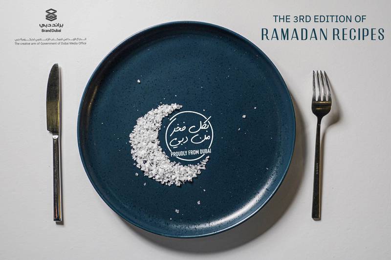 'Ramadan Recipes Guide' from Brand Dubai features 30 recipes for the holy month in 2022. Photo: Brand Dubai