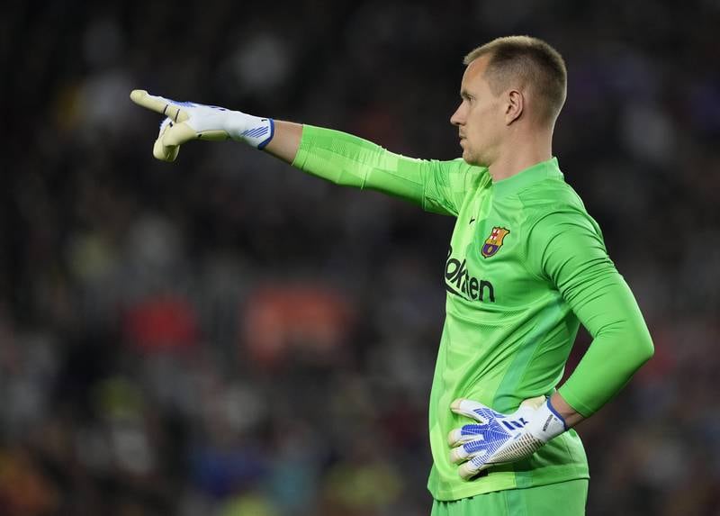 BARCELONA PLAYER RATINGS: Marc-Andre Ter Stegen – 6. After three successive defeats at Camp Nou, Barca needed a win – though their Champions League hopes were helped by Sevilla drawing and Atletico losing. The German made a straightforward save after five minutes, then raged at his defence on 18 after Mallorca opened them up. The conceded goal wasn’t on him. EPA