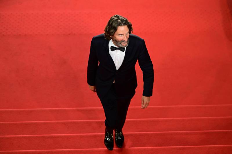 French writer Frederic Beigbeder arrives for the screening of the film 'Smoking Causes Coughing (Fumer Fait Tousser)' during the 75th Cannes Film Festival, on May 21, 2022. AFP