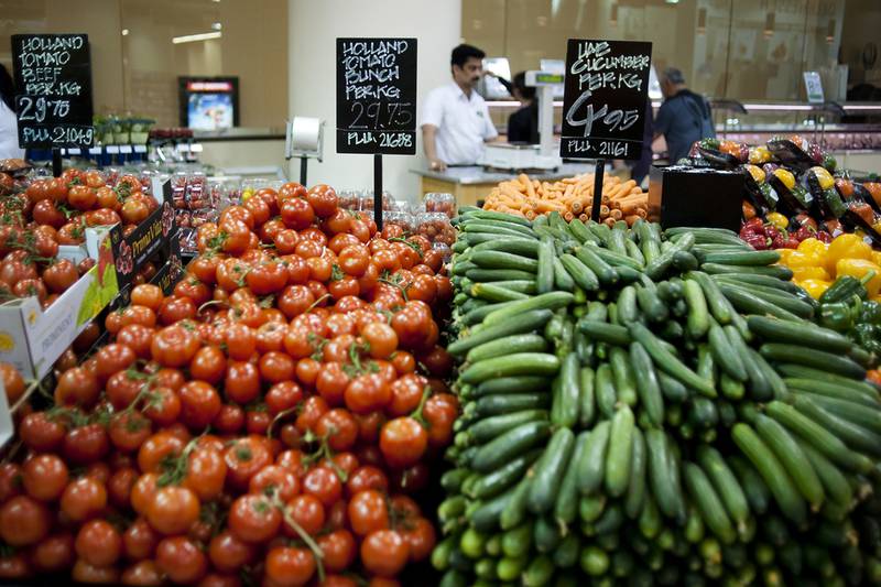 Nutrition and quality of produce are on the top of people’s minds in the UAE. Sarah Dea/ The National