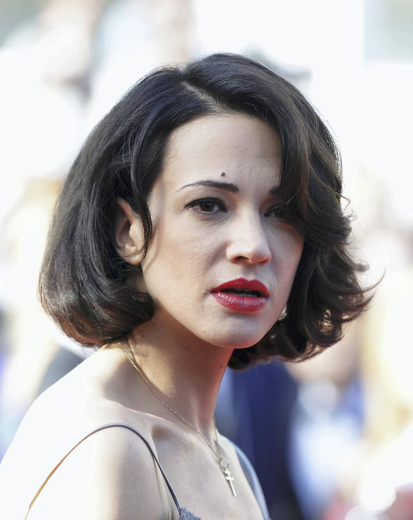 CANNES, FRANCE - MAY 26:  Asia Argento attends the Premiere of 'Zulu' and the Closing Ceremony of The 66th Annual Cannes Film Festival at Palais des Festivals on May 26, 2013 in Cannes, France.  (Photo by Dominique Charriau/WireImage)