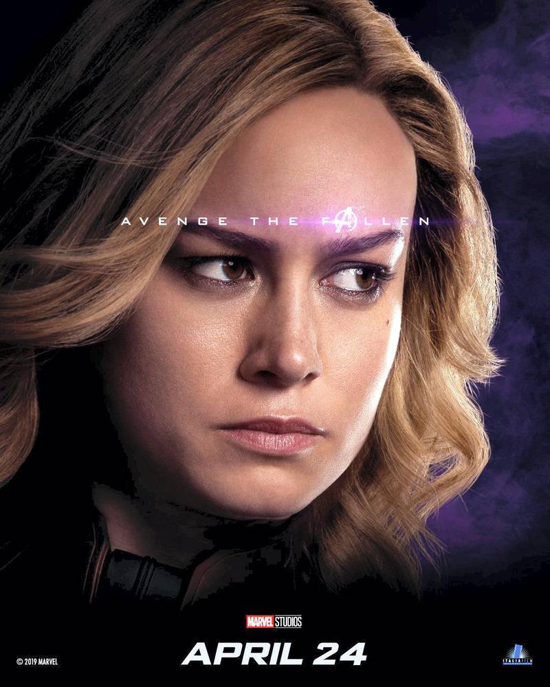 Brie Larson as Carol Danvers aka Captain Marvel. Courtesy Marvel
